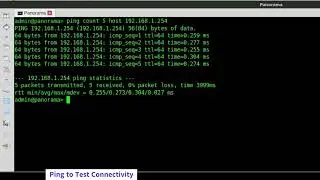 49 Ping to Test Connectivity