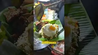 DI KASI ALAS DAUN PISANG DAN WAGYU JADI HABIS TIAP HARI !