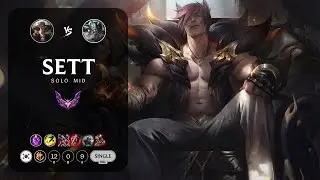 Sett Mid vs Tryndamere - KR Master Patch 13.9