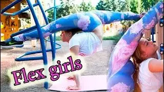 Yoga & Gym 2017 -  contortion flexilady video , extreme stretching girl , гимнастки , flex, видео г