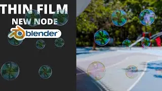 Blender 4.2: Thin Film Node Magic! 🪄 Create Stunning Visuals with Ease