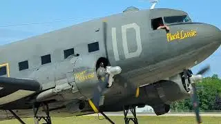 Oshkosh 2023 Warbirds airshow.  B-25, P-51, Corsair and much more