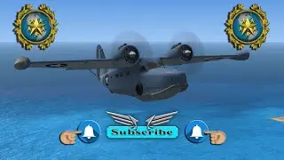 Landing the Grumman G-21 Goose at Subic Bay in FSX