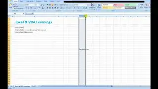 How to create Macros in excel