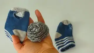Do it in 2 minutes with old socks🕑 use it ❗