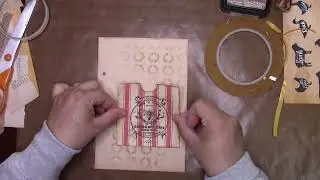 TUTORIAL - Vintage farm journal - pockets from envelopes