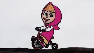 Masha and the bear | Masha Drawing #cartoondrawing #mashaandthebear#nickelodeon #viralvideo