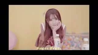 Kawaii girl dancing wearing hold up stockings