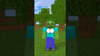 WORLD'S STRANGEST MINECRAFT ANIMATION! (YOU LAUGH YOU LOSE) #shorts