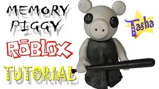 Мемори Пигги Роблокс из пластилина Туториал Memory Piggy Roblox from Plasticine Tutorial