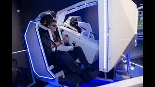 Аттракцион "ExoJet" - c авиационной системой вращения и эффектом переворота 360 градусов.