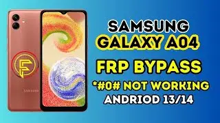 Samsung Galaxy A04 frp bypass | *#0# Not working | SM-A045F Frp Bypass
