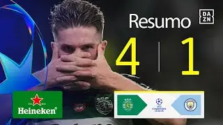 Resumo | Sporting CP 4-1 Man City | Champions League 24/25