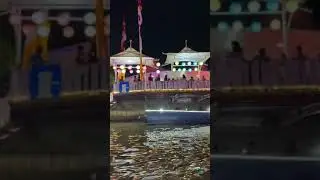 Surabaya Night River View | View Sungai Surabaya di Malam Hari