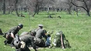 Реконструкция боёв за Одессу