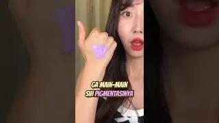 COBAIN BLUSH VIRAL WARNA CAT UNGU NYENTRIK!! TAKUT BANGET!