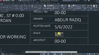 Design Your Dream House Plan in AutoCAD 2023 Tutorial Part 12