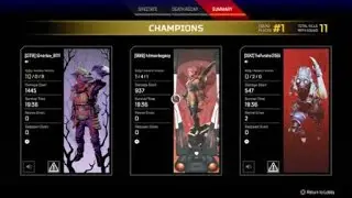Apex Legends rookie and pro thirster take the dub