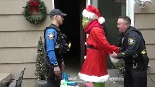 The Grinch gets busted in New Jersey!