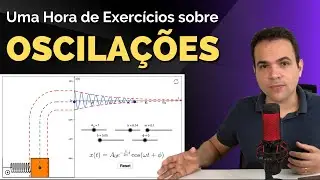 EXERCÍCIOS RESOLVIDOS - MHS, Oscilações, Movimento Harmônico Amortecido e Ressonância