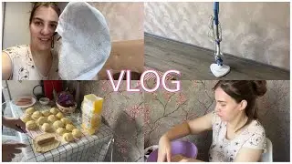 VLOG/ПАРОВАЯ ШВАБРА/ПЕКУ ПИРОГИ/АЛЛЕРГИЯ НА ГЕЛЬ ЛАК❤