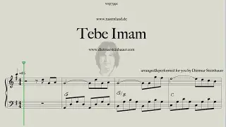 Tebe Imam  -  Jan Plestenjak  -  Easy Piano