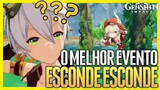 O GENSHIN IMPACT está CADA VEZ MELHOR!!! EVENTO ESCONDE-ESCONDE! | GENSHIN IMPACT