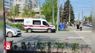 Переходил рельсы в неположенном месте и попал под поезд!