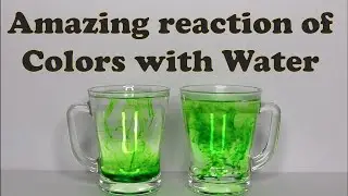 Amazing Colors react with Hot and Cold Water.... | Colorful Experiment | Fundoor Amaze 