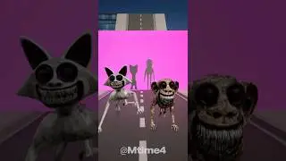 Smile Cat VS Zookeeper VS Monster Monkey With Body Symbol Challenge | Zoonomaly