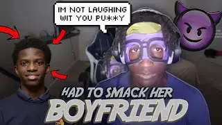 My sisters boyfriend SPIT ON ME (he was bald )