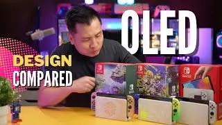 COMPARING DESIGN for ALL Nintendo Switch OLED Models ( Except Pokemon 🙁 )