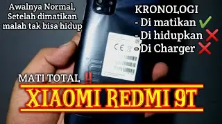 CARA MENGATASI XIAOMI REDMI 9T MATI TOTAL ‼️.