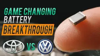 Toyota & Volkswagen Racing To Get Solid-State Battery For 2021