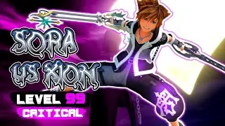 KINGDOM HEARTS 3 SORA VS XION LVL 99 CRITICAL MODE (NO DAMAGE% ITEMS)  GAMEPLAY PS5