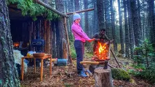Barınakta Kamp Yaptık 🏕 Azgın Nehrin Üstünden Geçtik 🌁