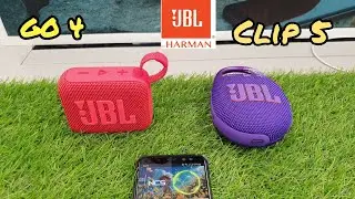 JBL CLIP 5 vs. GO 4 | Bass Sound Test!💥🔥😱