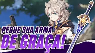 COMO PEGAR a ESPADA NOVA de GRAÇA no GENSHIN IMPACT!