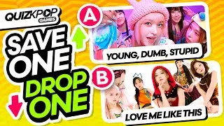 SAVE ONE DROP ONE - KPOP SONGS (SAME GROUP EDITION)  | QUIZ KPOP GAMES 2023 | KPOP QUIZ TRIVIA