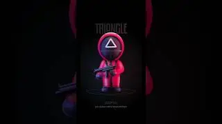 Squid Game guards made using Figma and After Effects.