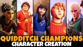 Harry Potter: Quidditch Champions Character Creation (Male & Female, Full Customization Options!)