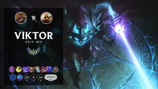 Viktor Mid vs Azir - EUW Challenger Patch 12.13