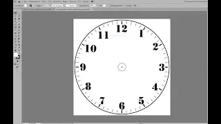 Лазерный гравер. Часть 13. Создаем циферблат в программе Adobe Illustrator