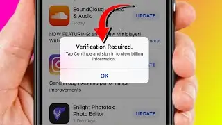 How to Fix Verification Required on App Store 2021 | Verification Required App Store 2021