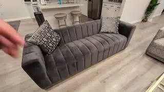 Meridian Furniture Marlon Collection Modern, Contemporary Velvet Upholstered Sofa Review