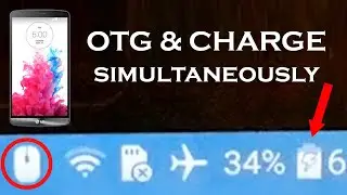 DIY OTG Charging Cable at the same time for MicroUSB Phones/Tablets [Simultaneously] Android/Windows