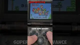 Rg35xx SP - Super Mario Advance - Gameboy Advance #nintendo #anbernicrg35xx #gaming