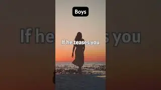 Males are the same regardless of age ... 
