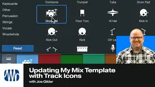 Updating My Studio One Mix Template with Track Icons | PreSonus