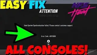 How To FIX Error Code 40010000 Need For Speed Heat! FIXED ERROR CODE 40010000 NFS HEAT! ( Im Sorry)